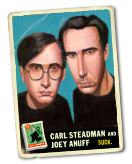 Carl Steadman and Joey Anuff of Suck.com