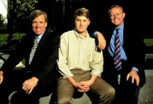 Jim Barksdale, Marc Andreessen, Jim Clark